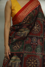 Load image into Gallery viewer, Mridani - Konark Motif Sambalpuri Saree