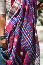 Load image into Gallery viewer, Vanyara — Green Kotpad Saree | Tussar Cotton Silk | Natural Dye | Pasapali