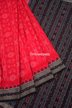 Load image into Gallery viewer, Laxmi Yantra - Sambalpuri Cotton Saree - Pasapali
