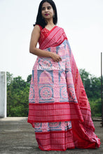 Load image into Gallery viewer, Konark Chakra Sambalpuri Cotton Saree | Pasapali