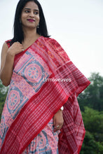 Load image into Gallery viewer, Konark Chakra Sambalpuri Cotton Saree | Urmiweaves - Pasapali