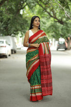 Load image into Gallery viewer, Haripriya - Sambalpuri Saree with Mini Phool Buti & Petal Motif