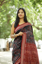 Load image into Gallery viewer, Shyama-Simha - Kalpavriksha & Simha Motifs