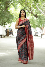 Load image into Gallery viewer, Shyama-Simha - Kalpavriksha & Simha Motifs