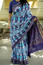 Load image into Gallery viewer, Neelachitra - Sachipar & mini Pasapali Motifs