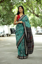 Load image into Gallery viewer, Chakrini – The Forest Tale Saree