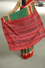Load image into Gallery viewer, Haripriya - Sambalpuri Saree with Mini Phool Buti & Petal Motif