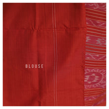 Load image into Gallery viewer, Isha - Orange Sambalpuri Cotton Saree