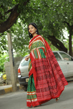 Load image into Gallery viewer, Haripriya - Sambalpuri Saree with Mini Phool Buti & Petal Motif
