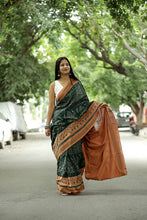 Load image into Gallery viewer, Vardhini - Sambalpuri Saree with Lakshmi Paduka, Phula Jala & Gaja Motifs