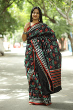 Load image into Gallery viewer, LAAL MANDAAR - MULBERRY SAMBALPURI SILK
