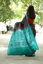 Load image into Gallery viewer, Nisha-Chitra - Geometric Ikat motif