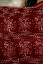 Load image into Gallery viewer, Black Sambalpuri Cotton Saree | Mayur Pasapali Ikat – Pasapali