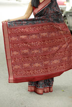 Load image into Gallery viewer, Shyama-Simha - Kalpavriksha & Simha Motifs