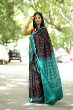 Load image into Gallery viewer, Nisha-Chitra - Geometric Ikat motif