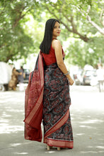 Load image into Gallery viewer, Shyama-Simha - Kalpavriksha & Simha Motifs