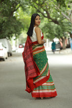 Load image into Gallery viewer, Haripriya - Sambalpuri Saree with Mini Phool Buti & Petal Motif