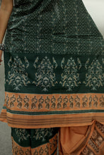 Load image into Gallery viewer, Vardhini - Sambalpuri Saree with Lakshmi Paduka, Phula Jala & Gaja Motifs