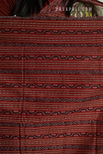 Load image into Gallery viewer, Dhara - Cotton Sambalpuri Saree with Leher Wave Motif