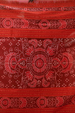 Load image into Gallery viewer, PadmaSūrya - Sambalpuri Saree with Konark Chakra & Temple Motifs