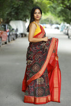 Load image into Gallery viewer, Mridani - Konark Motif Sambalpuri Saree
