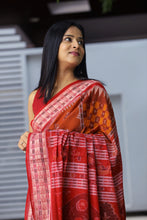 Load image into Gallery viewer, Hasti : Exclusive Sambalpuri Cotton Saree
