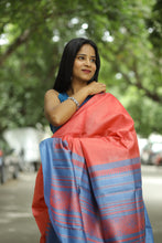 Load image into Gallery viewer, Phoda Kumbha Sambalpuri Tussar Silk saree exuding elegance and tradition – Pasapali exclusive
