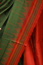 Load image into Gallery viewer, Pasapali Phoda Kumbha cotton saree blending traditional Odisha craftsmanship with elegant design
