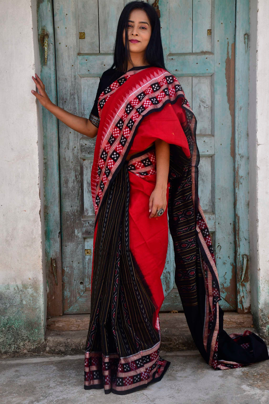Anjani - Cotton Pasapali Saree | Urmiweaves - Pasapali