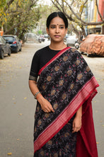 Load image into Gallery viewer, Mercerized Cotton Sambalpuri Saree with Gulab Motif – Pasapali
