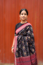 Load image into Gallery viewer, Mercerized Cotton Sambalpuri Saree with Gulab Motif – Pasapali
