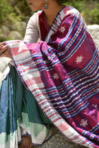 Vanyara — Green Kotpad Saree | Tussar Cotton Silk | Natural Dye | Pasapali