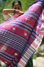 Vanyara — Green Kotpad Saree | Tussar Cotton Silk | Natural Dye | Pasapali