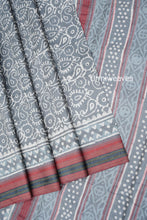 Load image into Gallery viewer, Print Fine Tussar Silk Saree 
