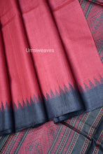 Load image into Gallery viewer,  Phoda Kumbha Tussar Silk Saree
