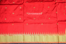 Load image into Gallery viewer, Soubhagini - Urmiweaves Exclusive Luxury Silk Saree - Pasapali
