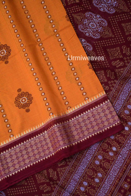 Rudrani : Bomkai Cotton Saree |