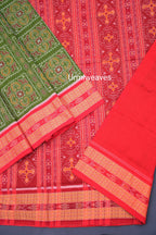 Aarti II- Urmiweaves  Sambalpuri Cotton Saree - Pasapali