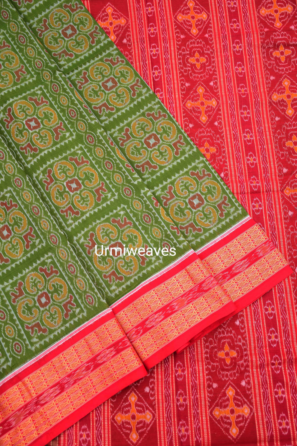 Aarti II- Urmiweaves  Sambalpuri Cotton Saree