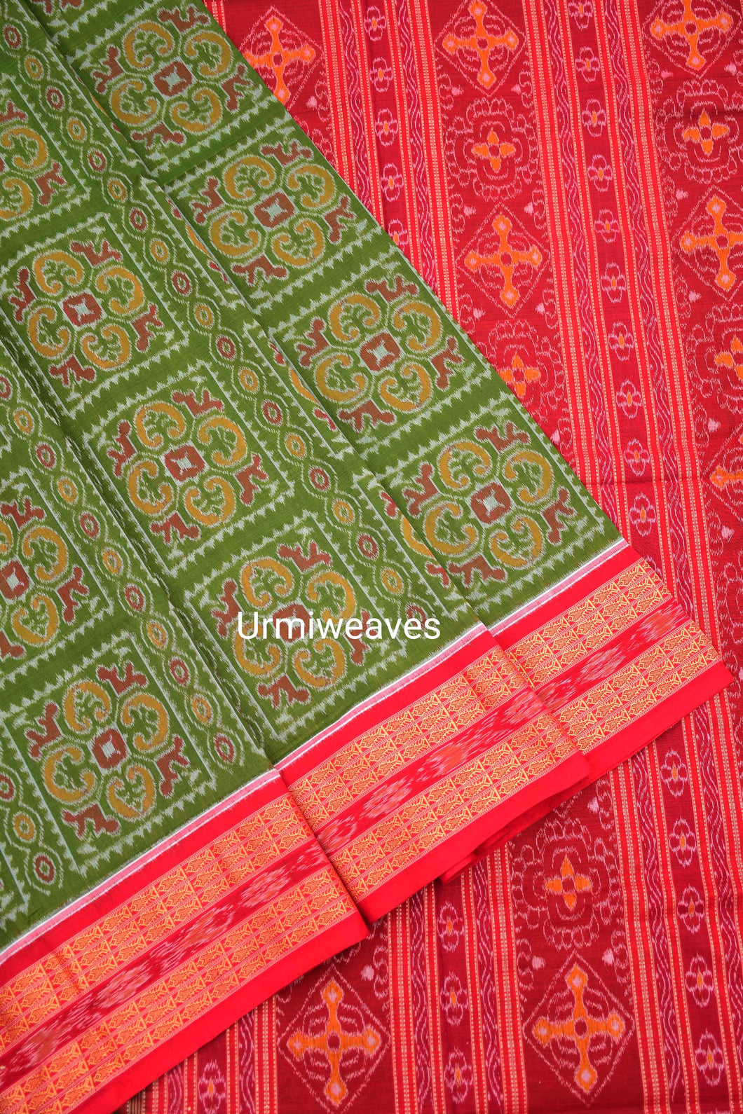 Aarti II- Urmiweaves  Sambalpuri Cotton Saree