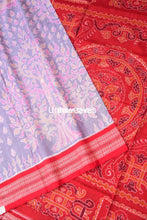 Load image into Gallery viewer, Suprabha - Exclusive Grey Sambalpuri Cotton Saree - Pasapali

