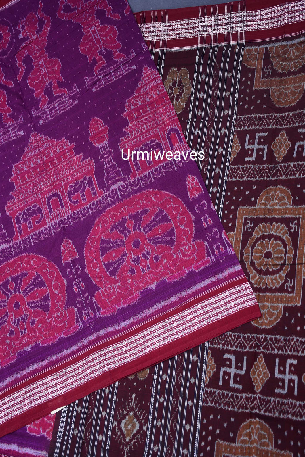 Konark IV - Sambalpuri Cotton Saree - Pasapali