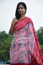 Load image into Gallery viewer, Konark Chakra Sambalpuri Cotton Saree | Urmiweaves - Pasapali
