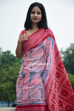 Load image into Gallery viewer, Konark Chakra Sambalpuri Cotton Saree | Urmiweaves - Pasapali
