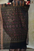 Bichitrapuri Cream Sambalpuri Mercerized Cotton Saree | Pasapali