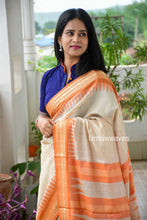 Load image into Gallery viewer, Umabai - Vidarbha Tussar Silk Saree | Urmiweaves - Pasapali
