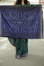 Load image into Gallery viewer, Green Sambalpuri Saree | Konark Chakra Natya Ikat – Pasapali
