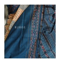 Load image into Gallery viewer, Tarangini - Cotton Sambalpuri Saree with Jhuti Motifs &amp; Ikat Border – Pasapali
