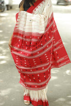 Load image into Gallery viewer, KASTURI - III : Kotpad Inspired Khadi Phoda Kumbha Saree
