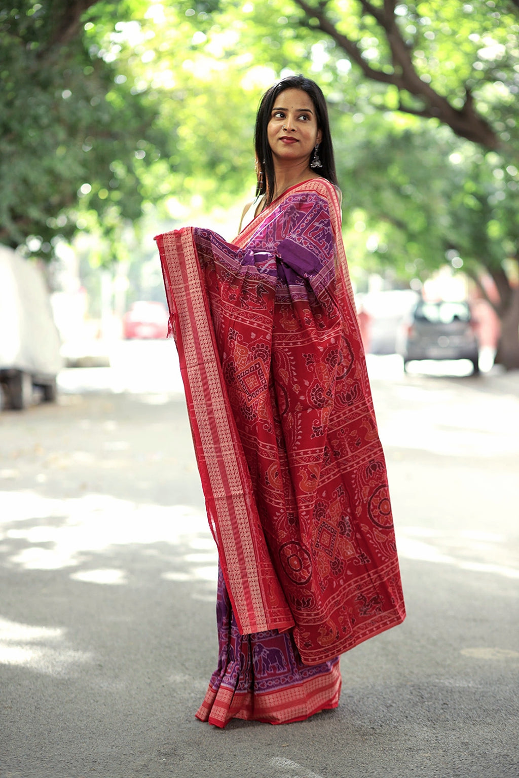 Gajagamini  II - Sambalpuri Cotton saree